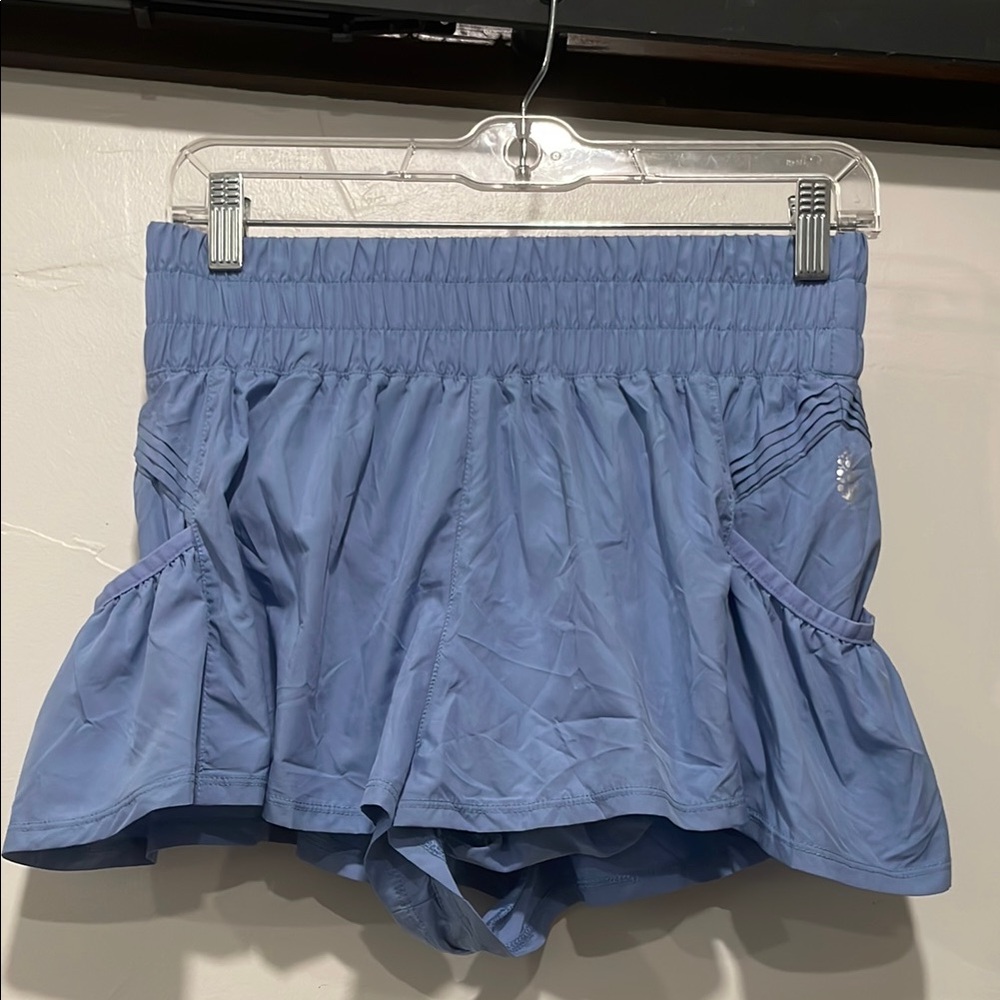 FP Movement by Free People Light Blue Athletic Shorts